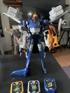 Power Rangers Goonger DX Seikuoh Jetras Toripter Whale Mach Megazord US SELLER - Picture 1 of 5