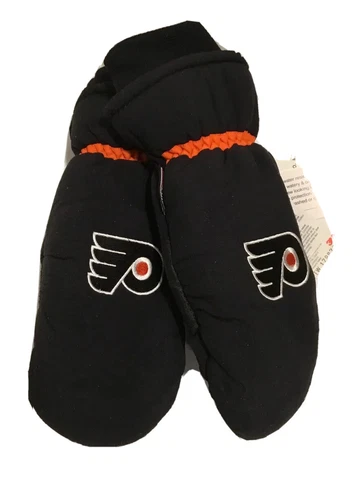 NHL Philadelphia Flyers Thinsulate Mens L/XL Mittens Gloves Cover