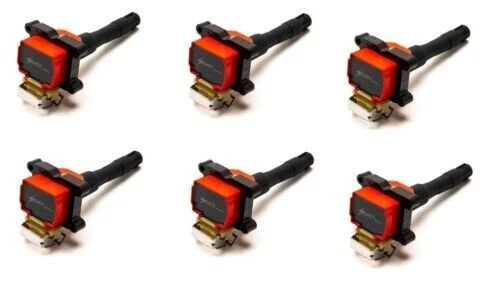 BMW E34 525i M50B25 6 Bobine accensione racing HP Ignition Uprated Coilpack - Immagine 1 di 1