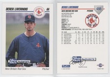 1992 SkyBox Pre-Rookie New Britain Red Sox Derek Livernois #488