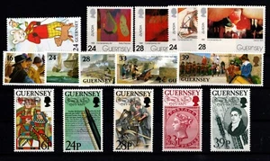JUEGO AÑO COMPLETO GUERNSEY 1993: 5 JUEGOS CONMEMORATIVOS + 2 MINISHOJAS MNH - Imagen 1 de 3