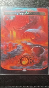 Mountian Galaxy Foil Borderless 489 M PF MTG UNfinity Series  - Picture 1 of 2