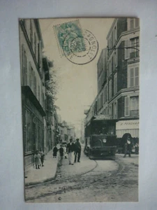 CARTE POSTALE / BAGNOLET /  RUE SAINT CAROAT  ...    TRAMWAY   - Imagen 1 de 2