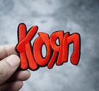 AMERICAN ALTERNATIVE METAL BAND "KORN"...EMBROIDERED PATCH...IRON-ON...SEW-ON...