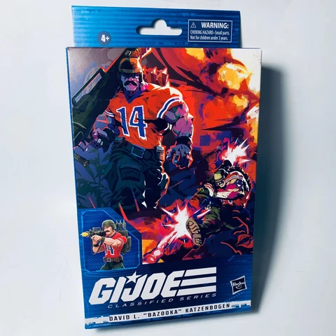 GI Joe Classified David Bazooka Katzenbogen 6in Action Figure New In Stock Cover