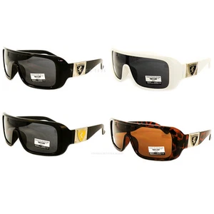 Gafas de sol deportivas Khan Shield envueltas para conducir para hombre 4 colores tonos nuevas - Imagen 1 de 5