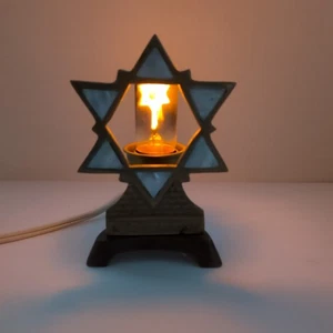 Electric Yahrzeit Candle - In Loving Memory Judaica - Picture 1 of 4