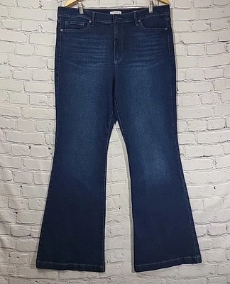 Sofia Jeans by Sofia Vergara Melisa Super High Rise Flare Dark Wash - Image 1 of 4