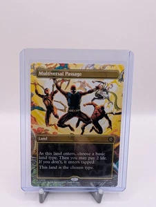 Multiversal Passage [Borderless] #206 Magic Marvel Spider-Man Regular - Picture 1 of 2