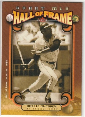 Willie McCovey 2003 Fleer Avant Hall Of Fame /299 - Image 1 of 2
