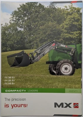 Original Mailleux MX Compact Loaders Sales Brochure, c 2000's, 20C+, 25C+ & 30C+ - Image 1 of 4