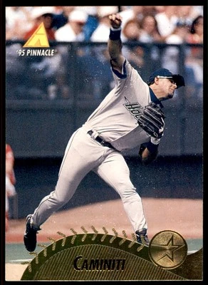 1995 Pinnacle Ken Caminiti Houston Astros #82 - Image 1 of 2