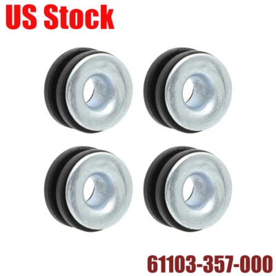 4X Fender Mount Grommets Kit For Honda 1974 CR250M XL250 CR125 ATV 61103-357-000 Foto 1 de 4