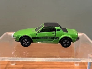 1970S FIAT X1/9 LIGHT METALLIC GREEN  PLAYART MADE IN HONG KONG - Picture 1 of 6