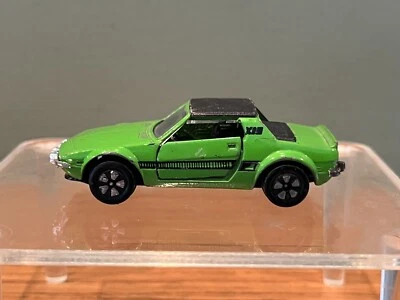 1970S FIAT X1/9 LIGHT METALLIC GREEN  PLAYART MADE IN HONG KONG - Image 1 of 4