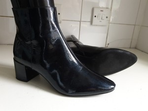 m&s navy ankle boots