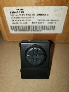 GM OEM Lumbar-Control Switch GM#88949498 - Picture 1 of 6