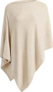 Women's Versatile Knitted Shawls Scarf Poncho Sweater Buttons Thermal Wrap Cape - Picture 1 of 165