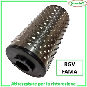RULLO di Ricambio per GRATTUGIA 8 RGV FAMA SIRMAN in Acciaio da Gratta Formaggio - Foto 1 di 5