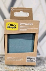 Otterbox Symmetry Wallet Magsafe Cactus Leather Sagebrush 2-Tone Galaxy iPhone - Picture 1 of 6