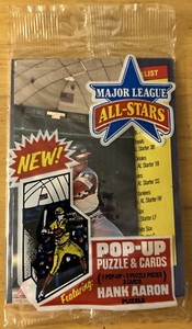 1986 Donruss MLB All Stars Pack Carlton Fisk Pop-Up; Checklist Top Dave Stieb Ba