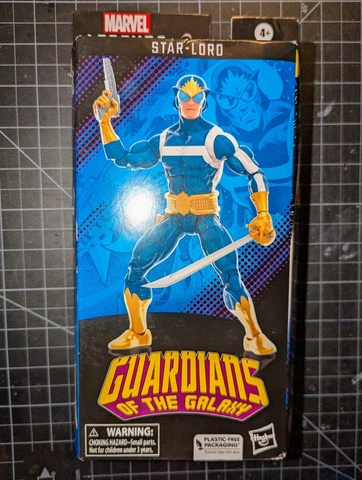 Marvel Legends Walmart Exclusive STAR LORD Hasbro 6" inch scale Guardians Galaxy Cover