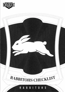2023 South Sydney Rabbitohs NRL TLA Elite Card - Club Logo - Picture 1 of 3