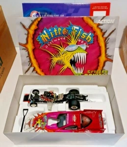 RARE 1 of 4500 made 1:24 CRISTEN POWELL NITRO FISH 2001 NHRA Die Cast Funny Car - Picture 1 of 4