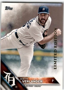 2016 Topps: Limited #255 Justin Verlander - Picture 1 of 2
