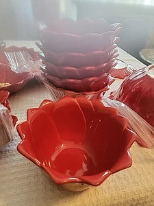 Home American Simplicity Sangria Red Small Serving Bowl - Picture 1 of 7