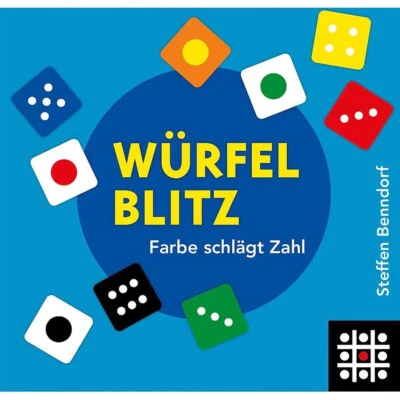 STEFFEN-SPIELE WÜRFELBLITZ - Farbe schlägt Zahl