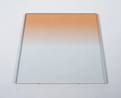 Tiffen Professional 6.6"x6.6" Coral 1 Soft Graduated Color Camera Filter - Image 1 of 2