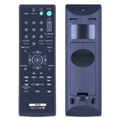 For Sony DVD Player RMT-D198P Remote Control DVP-SR160 DVP-SR170 DVP-SR150 - Image 1 of 4