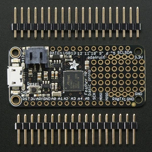 Adafruit Feather M0 Basic Proto, ATSAMD21, 3.3V, 48MHz, Arduino kompatibel, 2772 - Bild 1 von 1
