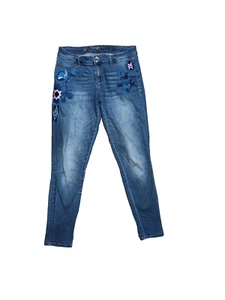 Desigual women's jeans blue exotic size 32 W 32 L 32 - Picture 1 of 10