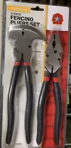 Red Shed 2 Piece Fencing Pliers and Linesman Fencing Pliers Set - Picture 1 of 4