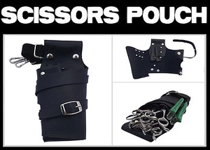 Hair Scissors Pouch Holster Hold up to * 5 SCISSORS * For Salon Use - Picture 1 of 6