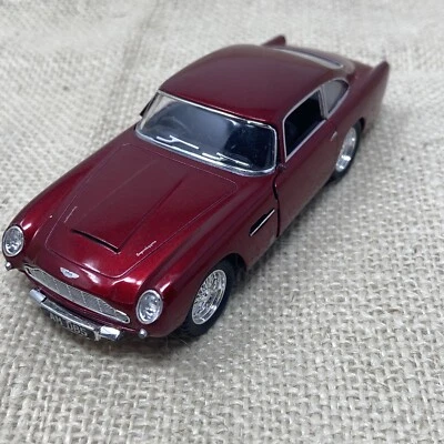 5406D 1/38 Scale Kinsmart 1963 Red Aston Martin DB5 Diecast Car pull back 5 in - Image 1 of 4