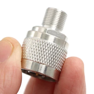 1pcs N-F type N male plug to F female jack RF connector adapter YU .KN - Photo 1/6