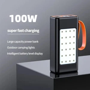1000000mAh Power Bank Wireless Magnetic Phone Charger For Outdoor Camping 7pcs - Picture 1 of 7