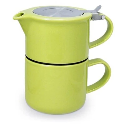  Tea for One with Infuser 14 ounces, Lime rime - Image 1 of 2