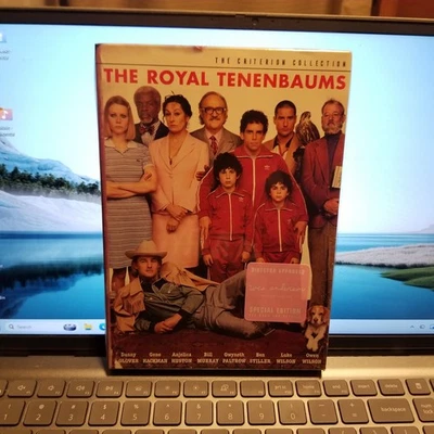 The Royal Tenenbaums (DVD, 2002, NEW Criterion) Gene Hackman Anjelica Houston - Image 1 of 2
