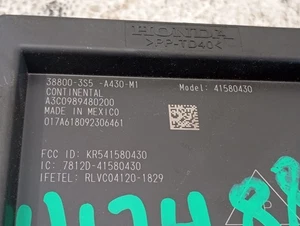 INTEGRA 2024 Chassis ECM 3916924 - Picture 1 of 12