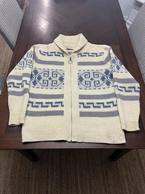 Vintage 70s Pendleton Cowichan Big Lebowski Sweater Size XL - Image 1 of 4