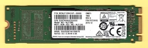 Samsung 128 GB M.2 2280 SATA III SSD MZ-NLF1280 Key B+M Festplatte intern 6 Gb/s - Bild 1 von 9