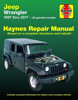 WRANGLER 87-17 Revue Technique Haynes JEEP Anglais Etat - NEUVE PORT Reduit Fra - Photo 1/2