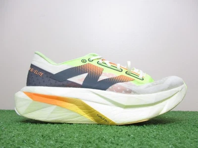 New Balance FuelCell SuperComp Elite v4 Womens Size 6.5 Medium White Lime Mango - Image 1 of 4