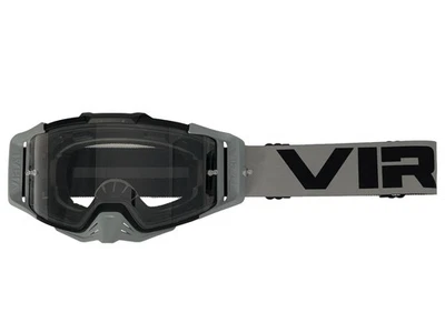 Gafas de motocross marca Viral Alpha Series V2 con lente transparente (gris) Foto 1 de 2