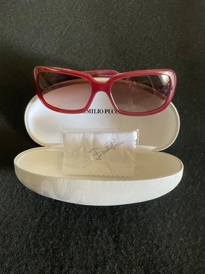 Gafas de sol Emilio Pucci para mujer de moda EP693S 623 borgoña 56 mm lentes marrones  Foto 1 de 4