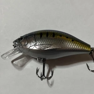 RAD SQUARE BILL 1.5S Crankbait STREAK SHAD MINNOW 3/8oz 2-3/8 American Baitworks - Picture 1 of 24